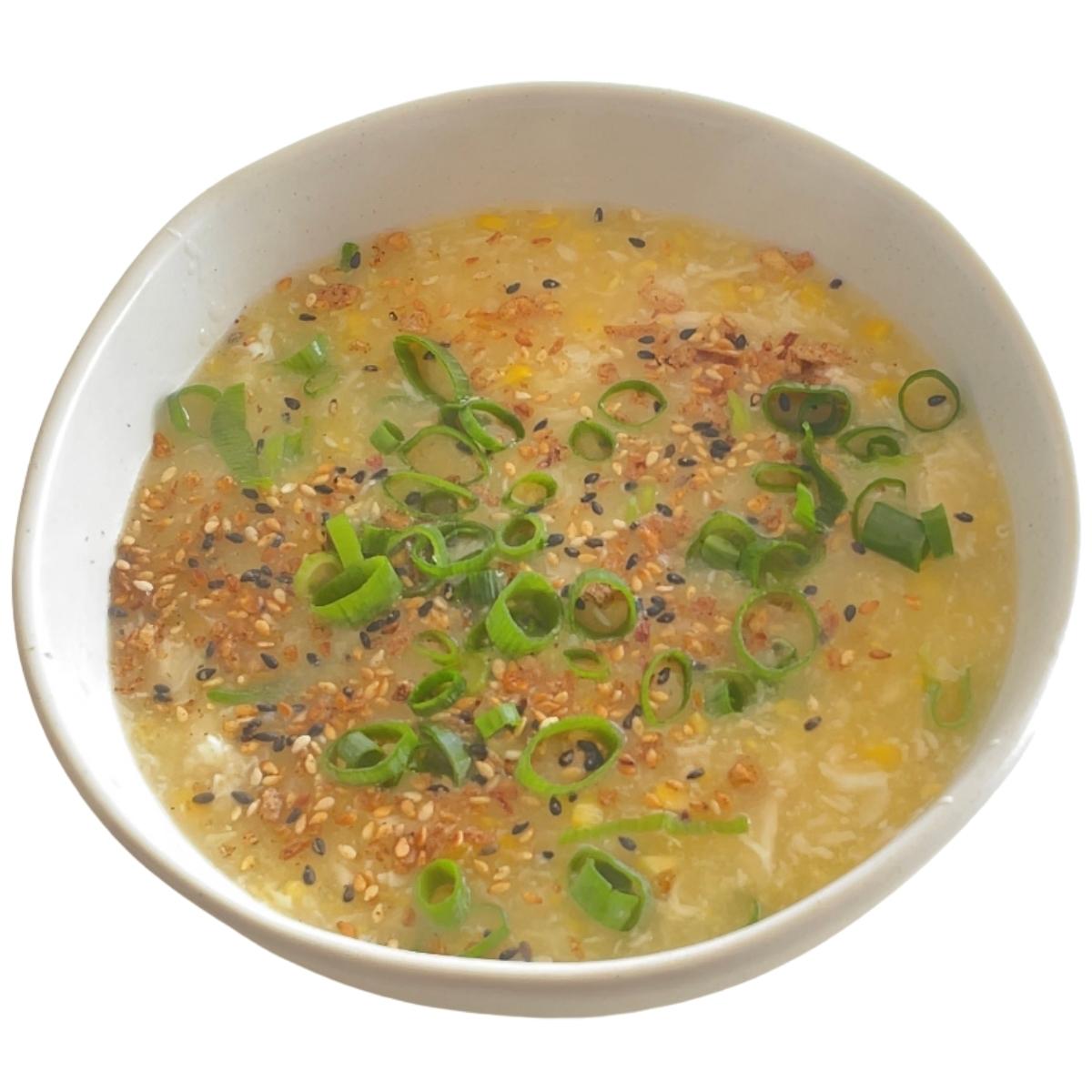 Chicken and Corn soup with BiGG Five Spice
